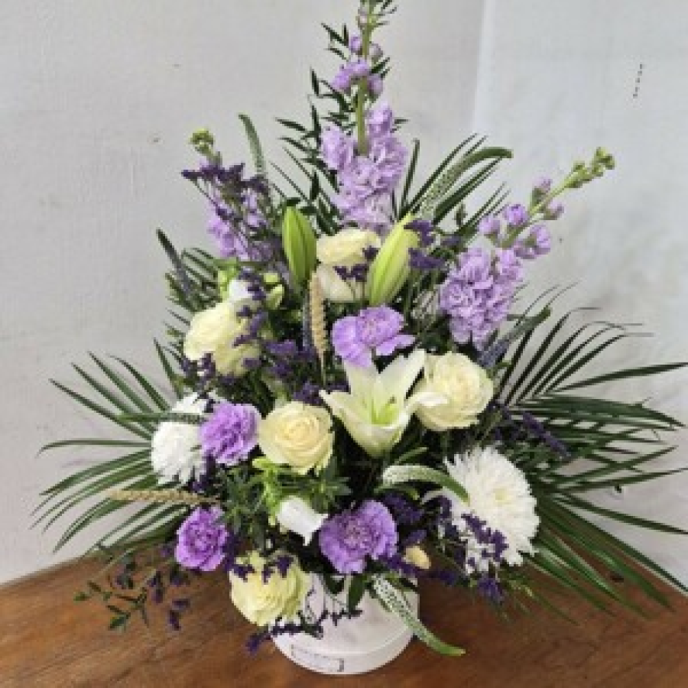 Lilac Hat box